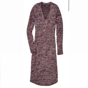 Wilfred Long Sleeve Dress - Burgundy